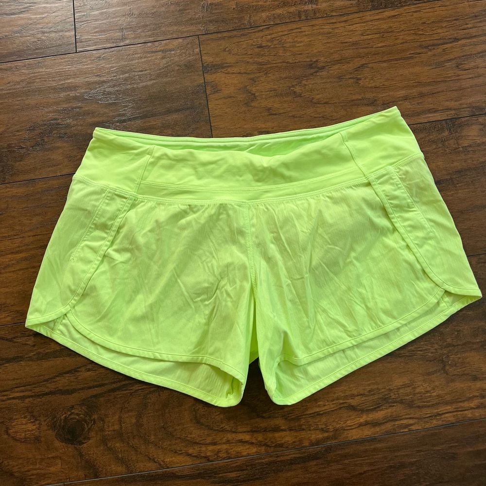 Lululemon running shorts, size 12